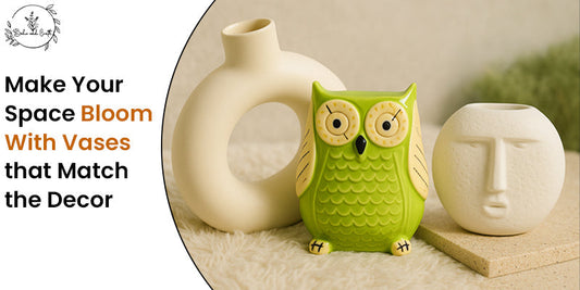 Make Your Space Bloom With Vases that Match the Decor