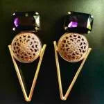 Hotselling Precious stone Indo western Earring