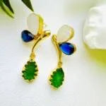 Precious Stone Multicolor Earring
