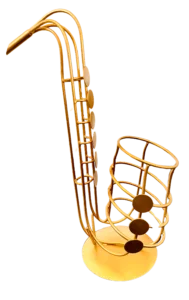 Sexaphone Shaped Wine Holder