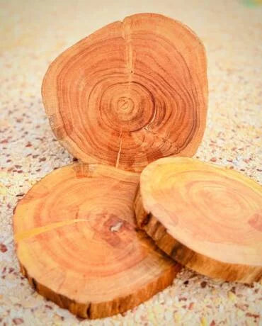 Raw Wooden Chopping Board Set of 3