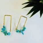 Precious Stone Earrings