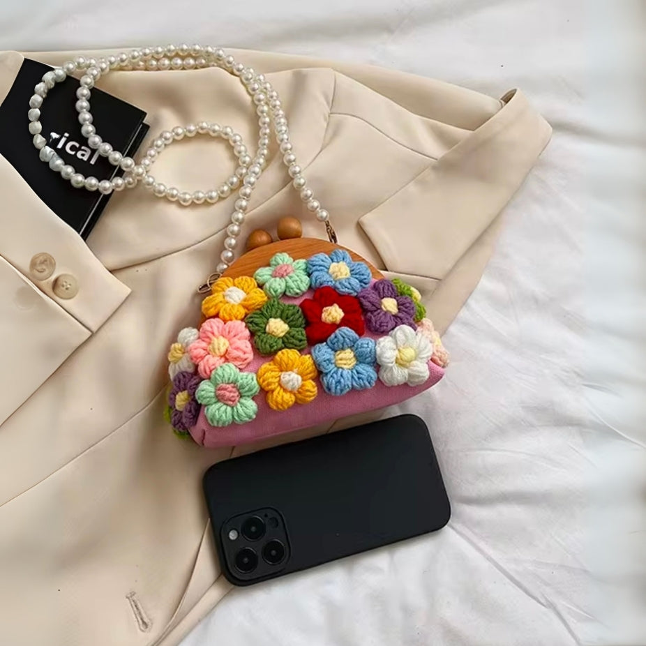 Premium quality handcrafted macrame mini bag designed for fashion enthusiasts