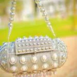 Round Shape Metal Banjara Metal Handbag