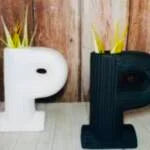 Alphabetical Vases from A-Z Letter