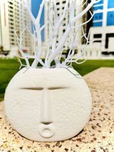 Round Face Vase