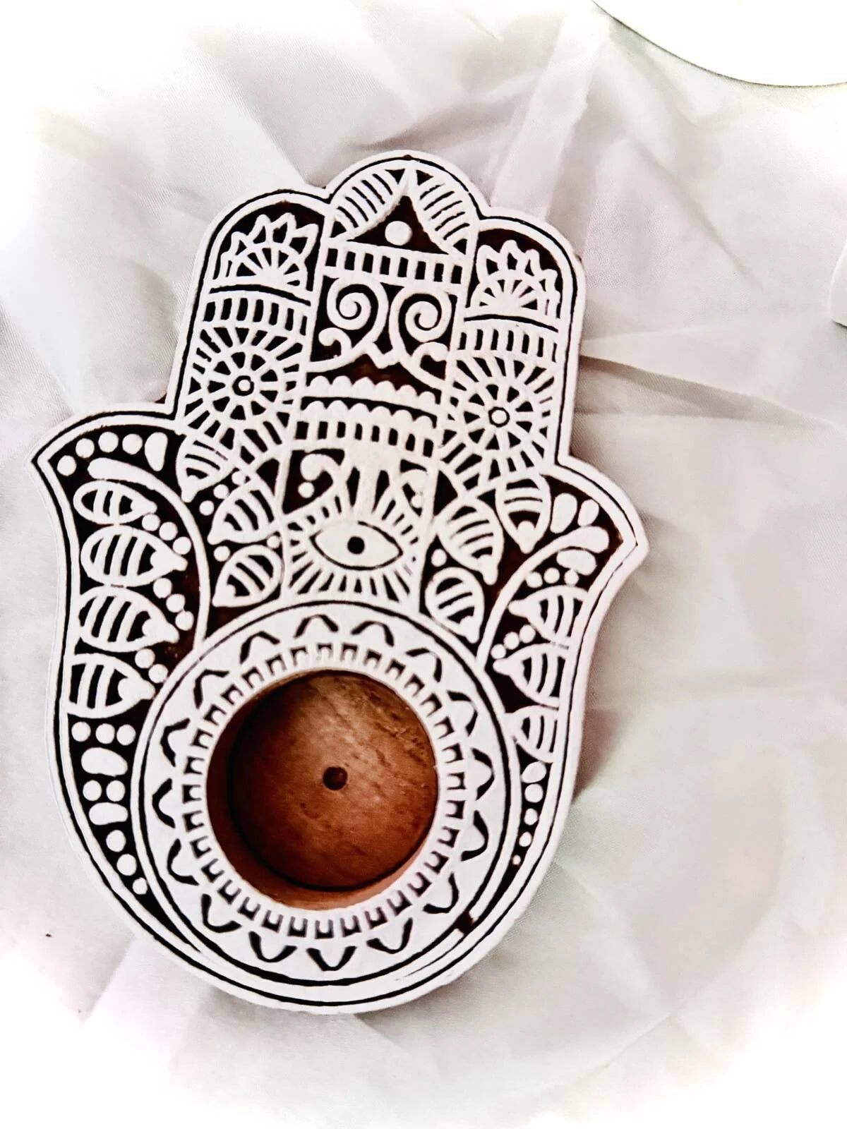 Wooden Candle Holder