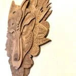 Wolf Shape Wall décor