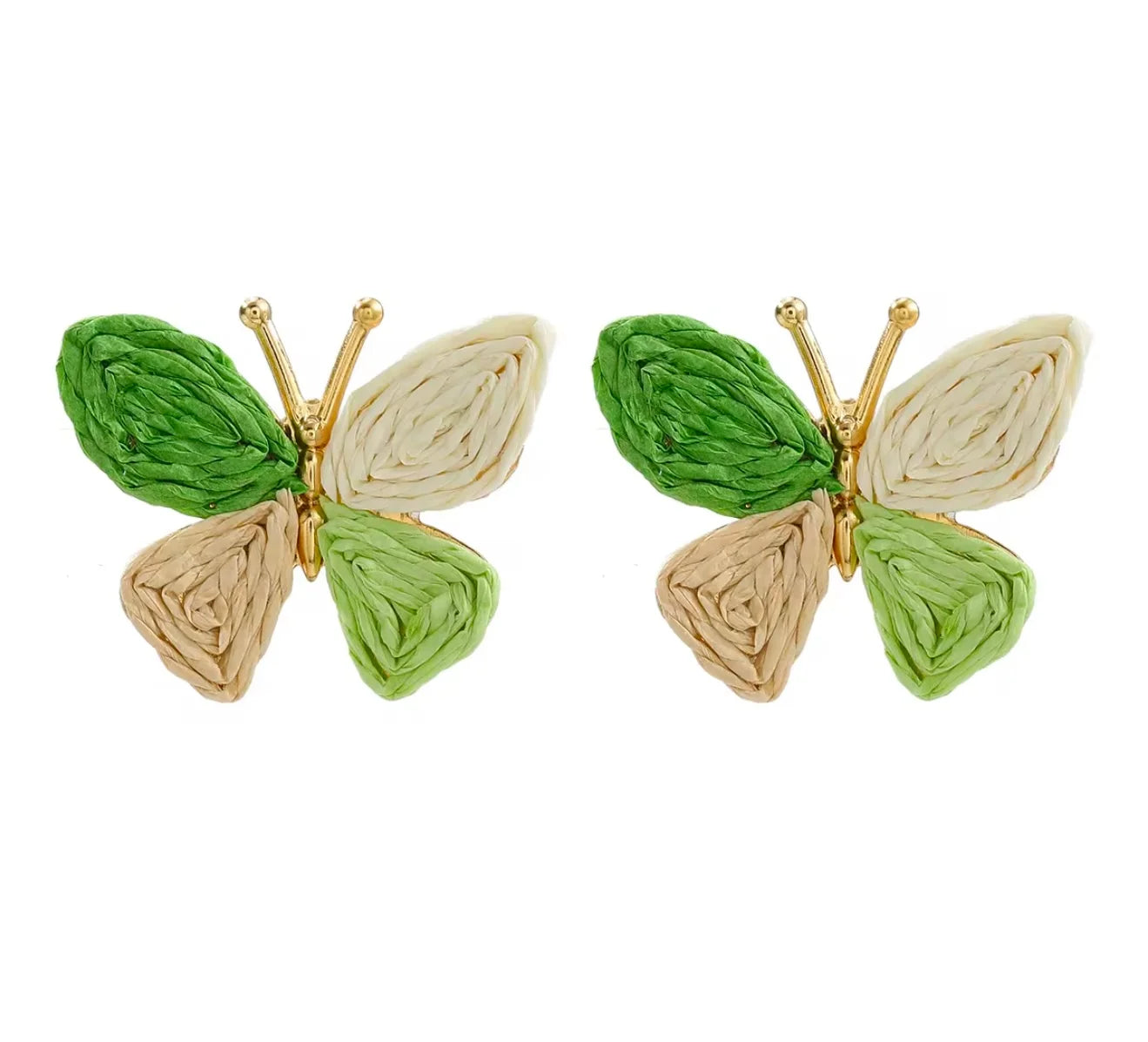 Vintage Butterfly Stud
