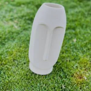 Mummy Face Vase