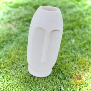 Mummy Face Vase