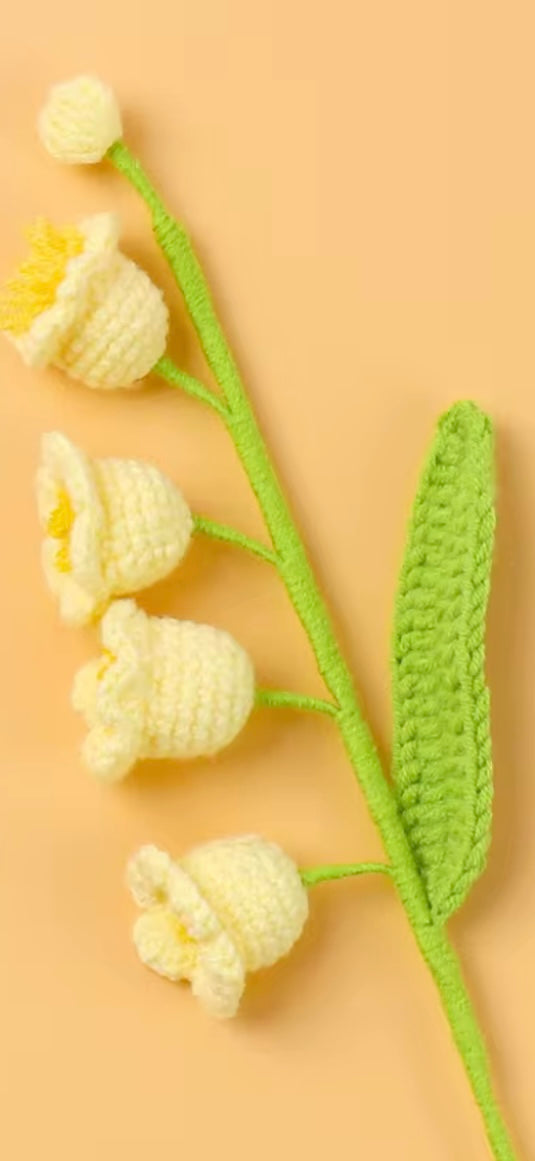 Lily_Valley_Crochet_Handmade_Flower
