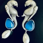 Unique Parrot Design with Precious Stone