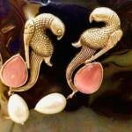 Unique Parrot Design with Precious Stone