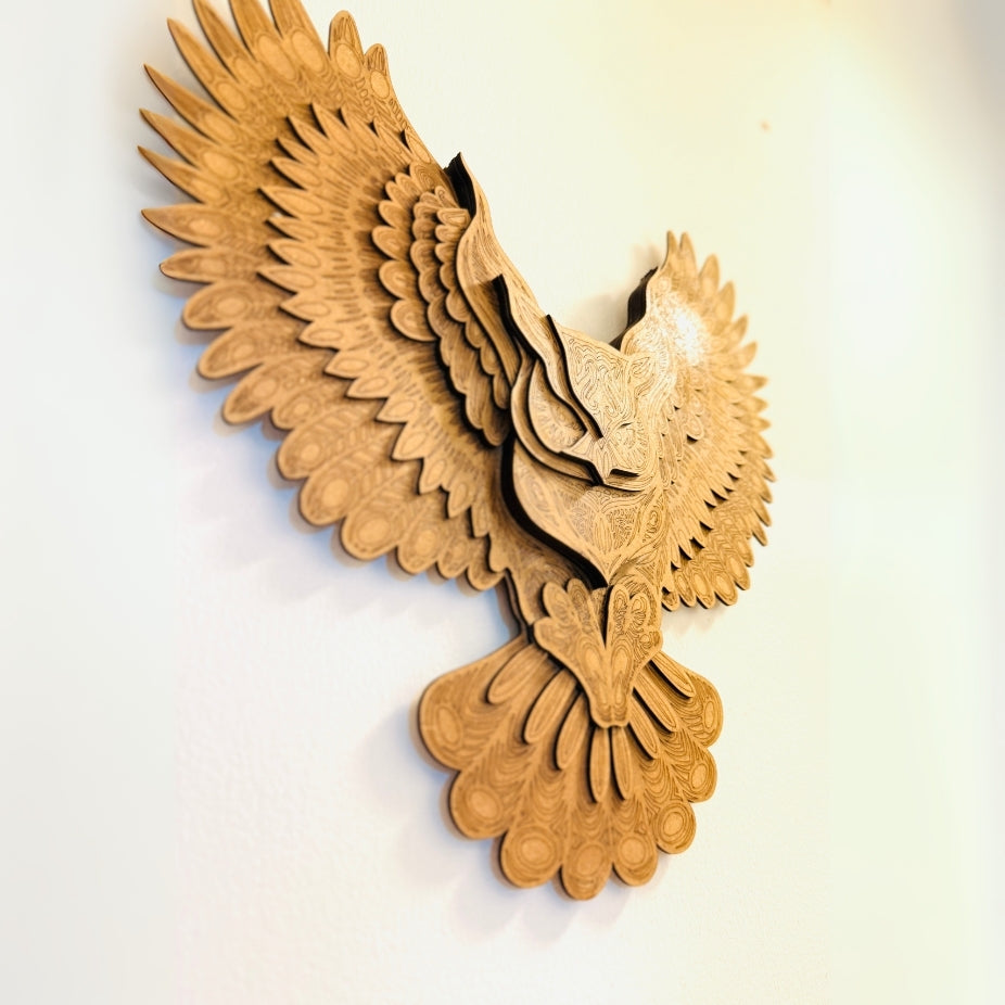 Owl Shape Wall Décor
