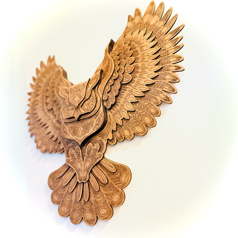 Owl Shape Wall Décor