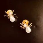 Mini Diamond studded Sipder Earring