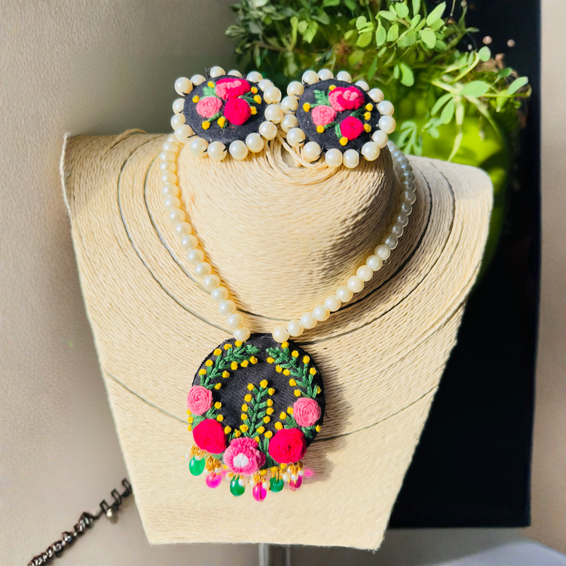 Pearl Necklace set