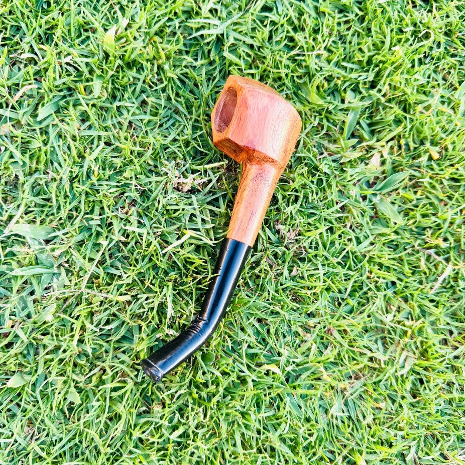 Stylish and elegant smoking pipe crafted from fine wood for men and women
