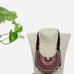 Handcrafted matching necklace and Earring set