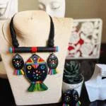 Unique Necklace and earring set