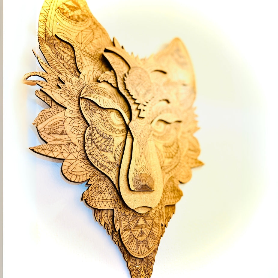 Wolf Shape Wall décor