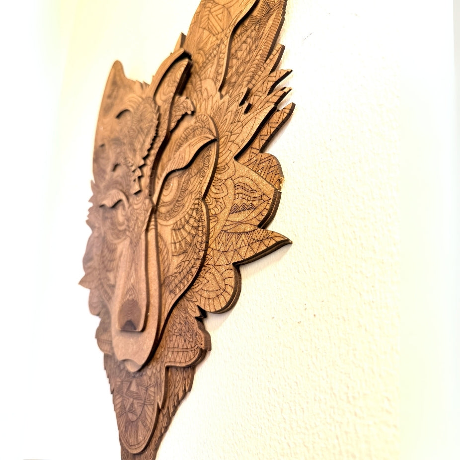 Wolf Shape Wall décor