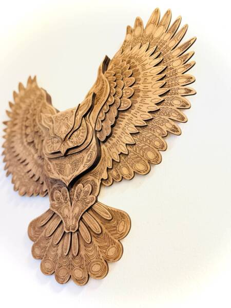 Owl Shape Wall Décor
