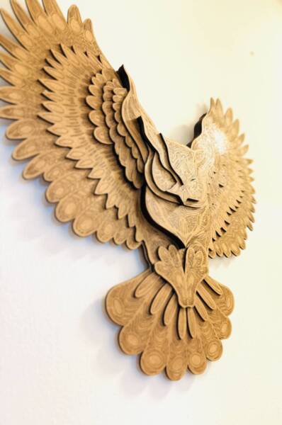 Owl Shape Wall Décor