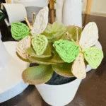 Vintage Butterfly Stud
