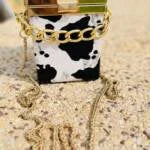 Cow Print bag in two Design