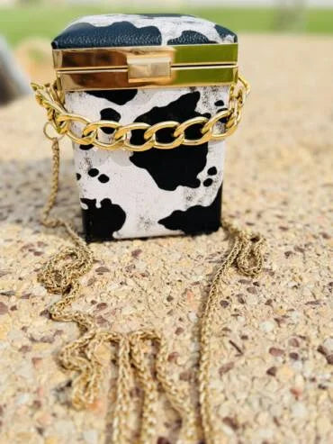 Cow Print bag in two Design