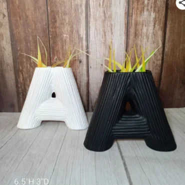 Alphabetical Vases from A-Z Letter