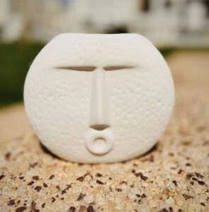 Round Face Vase