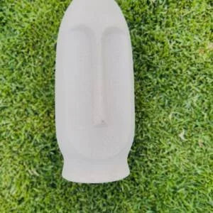 Mummy Face Vase