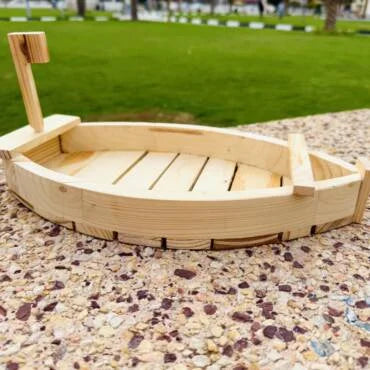 Sushi Platter In Boat Shape