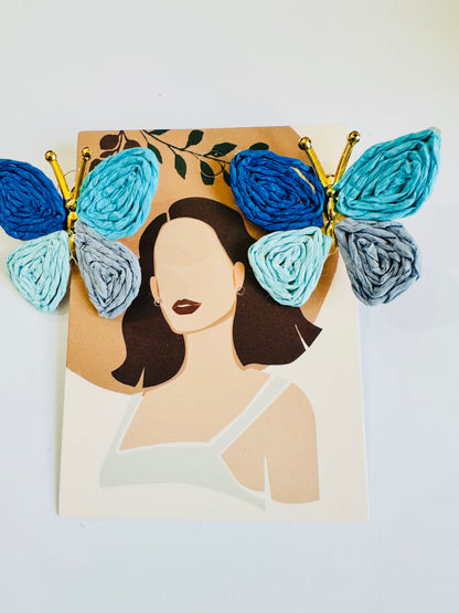 Vintage Butterfly Stud