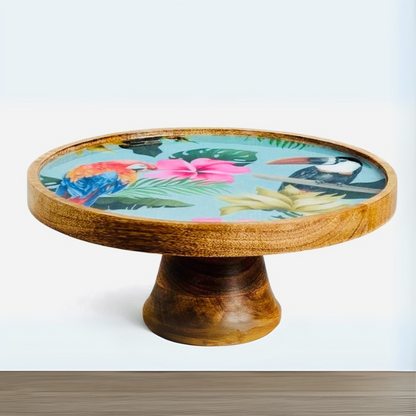 Wooden Cake Stand