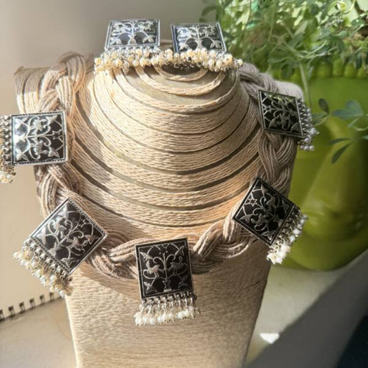 Necklace Set With Earring