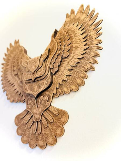 Owl Shape Wall Décor
