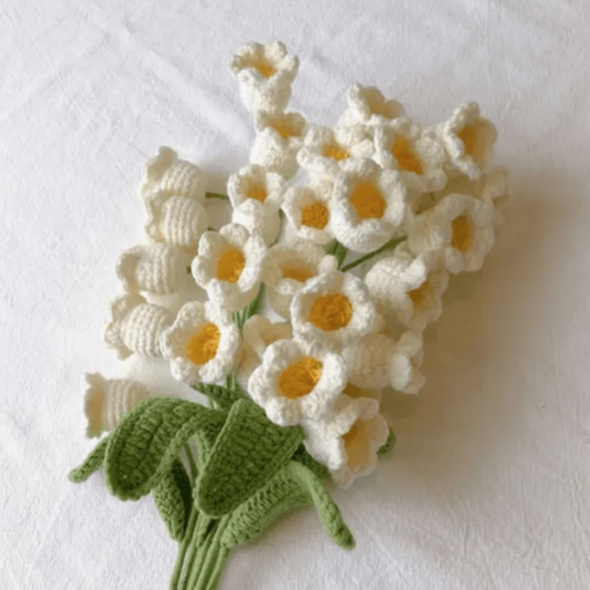 Lily Valley Crochet Handmade Flower