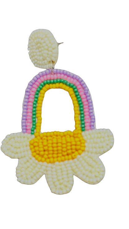 Handcrafted Embroidery Earring