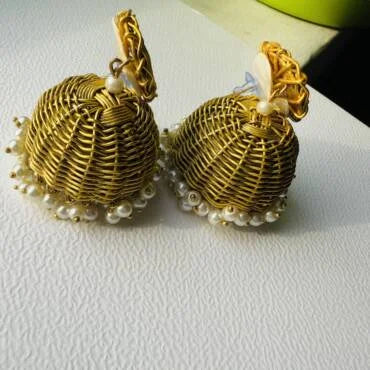 Dangler Brass Earrings