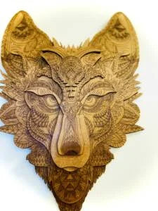 Wolf Shape Wall décor
