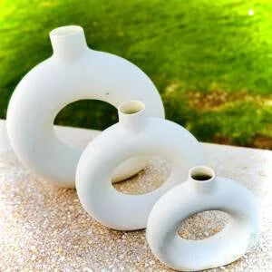 Donut Vase Set- 3Pcs