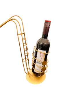 Sexaphone Shaped Wine Holder